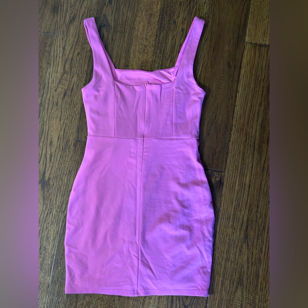 Pink Lily Pink Mini Dress Summer Vacation Perfect Condition - Picture 3 of 4